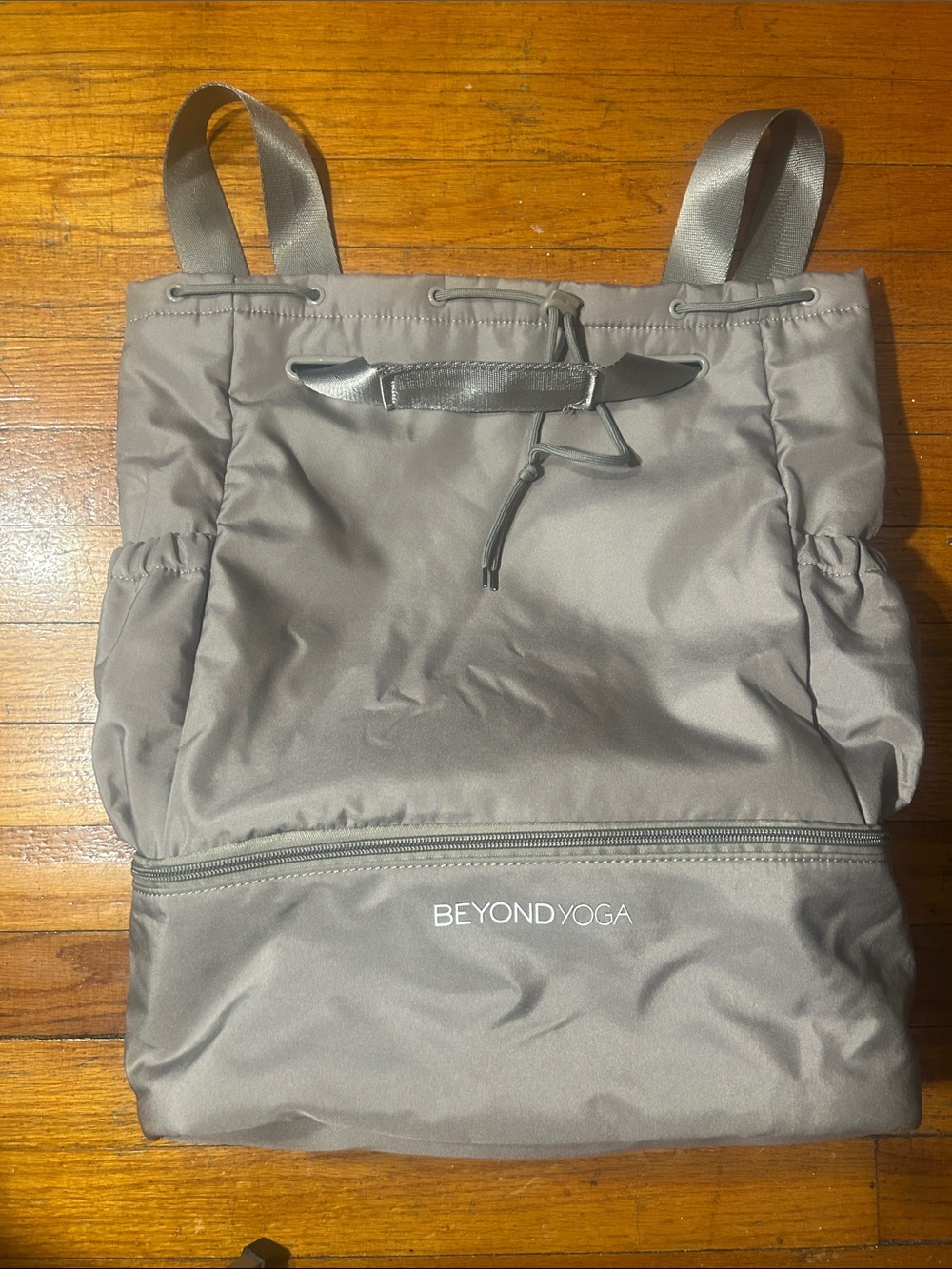 Beyond Yoga Taupe Gray Everyday Tote